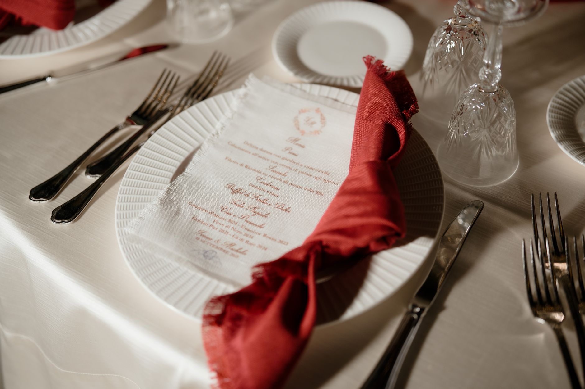 Banquete de boda elegante
