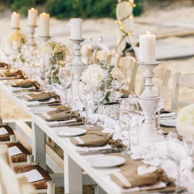 decoración mesa boda Tenerife